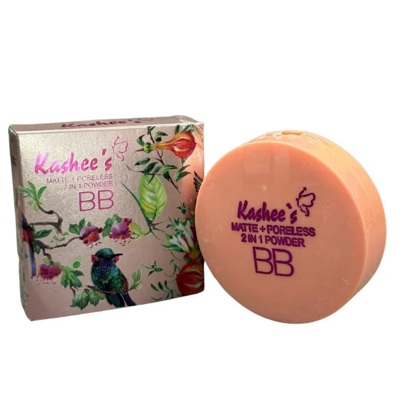 Kashee’s Matte + Poreless BB 2 in 1 Powder | Long-Lasting Makeup