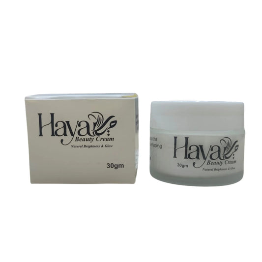 Haya Herbal Beauty Cream 30gm | Brightening & Glow Formula for Radiant Skin
