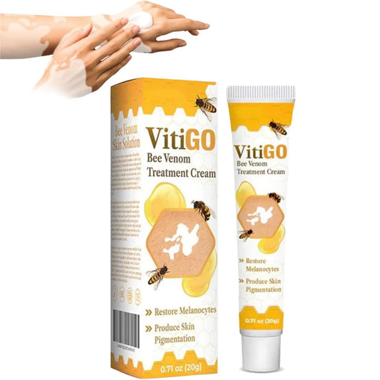 Vitigo Bee Venom Treatment Cream | Natural Skin Repair Hydration Relief Anti-Irritation